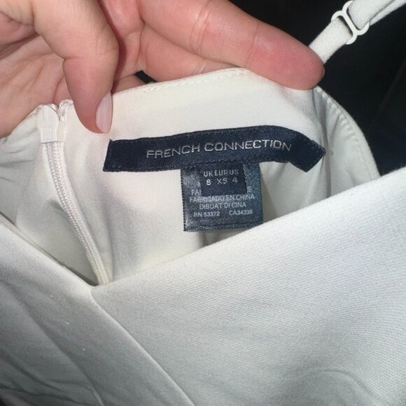 French Connection White Mini Dress - Picture 2 of 3